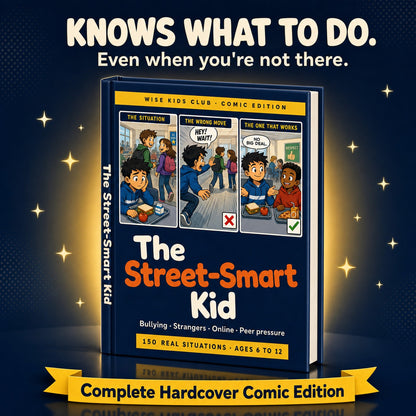 The Street-Smart Kid Comic Edition hero