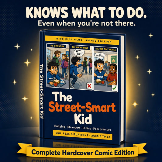 The Street-Smart Kid Comic Edition hero